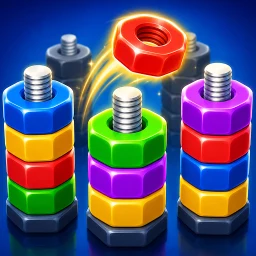 Nut Stack：Sort Puzzle simgesi